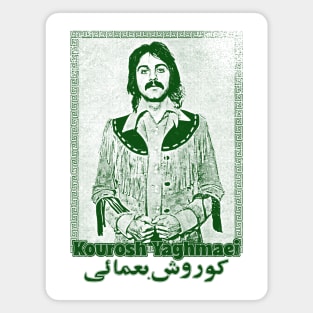 Kourosh Yaghmaei /\/\/ Original Psychedelic Design Magnet